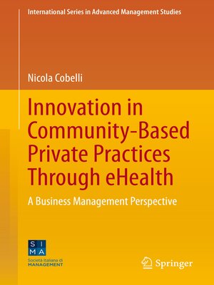 cover image of Innovation in Community-Based Private Practices Through eHealth